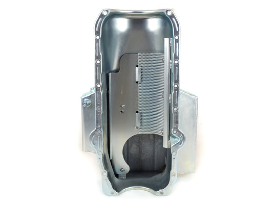 Canton 11-102M Oil Pan Small Block Chevy Shallow Circle Track 12" Long Sump