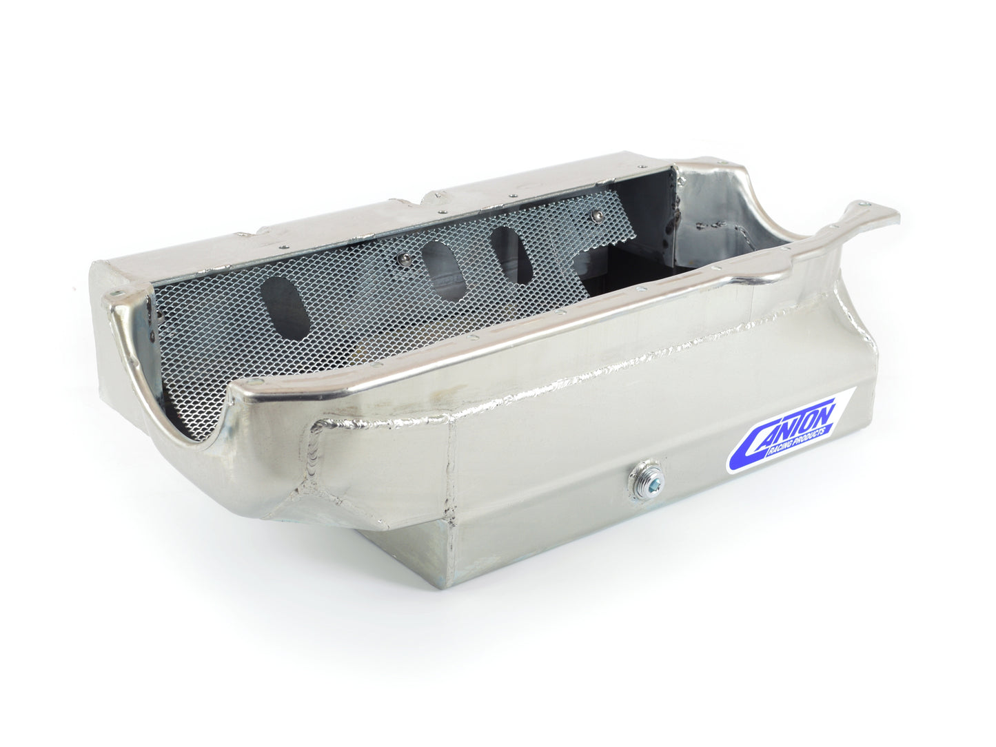 Canton 11-187 Oil Pan SBC Open Chassis Pro Style Pan W/ Left Or Rear Starters