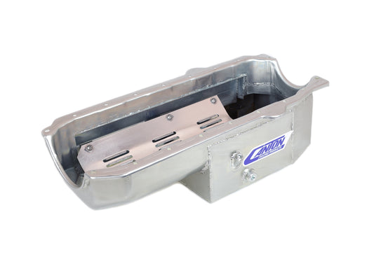 Canton 11-226 Oil Pan Small Block Chevy Circle Track 6.5" Deep Power Pan Pre 86