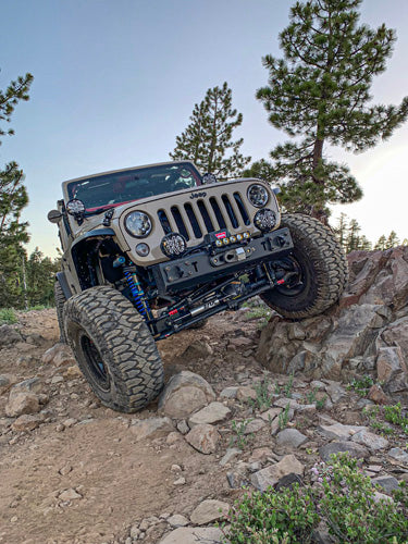 KC HiLiTES 6 inch SlimLite LED - Single Light - 50W Spot Beam 1100