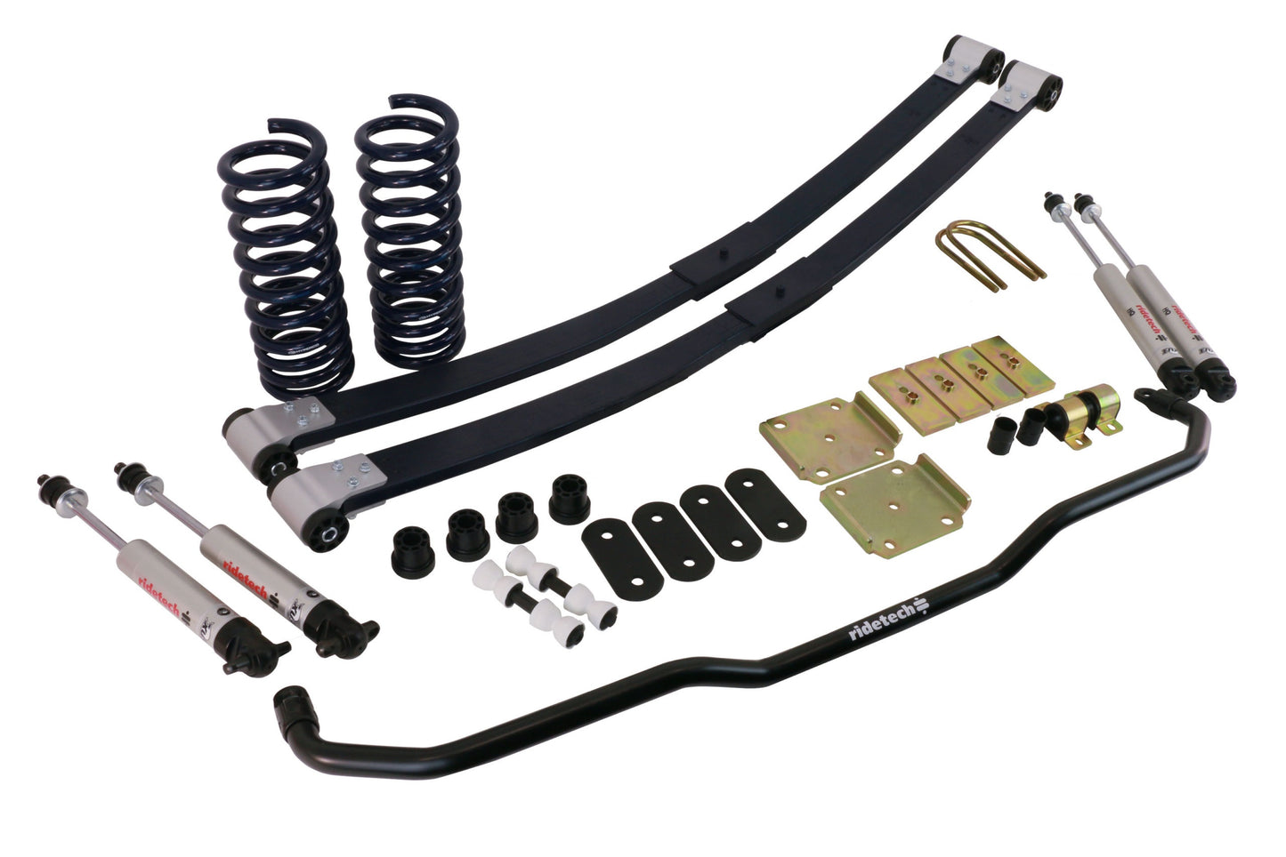 Ridetech StreetGrip system for 1968-1974 Nova with big block, no bushings or bj. 11265112