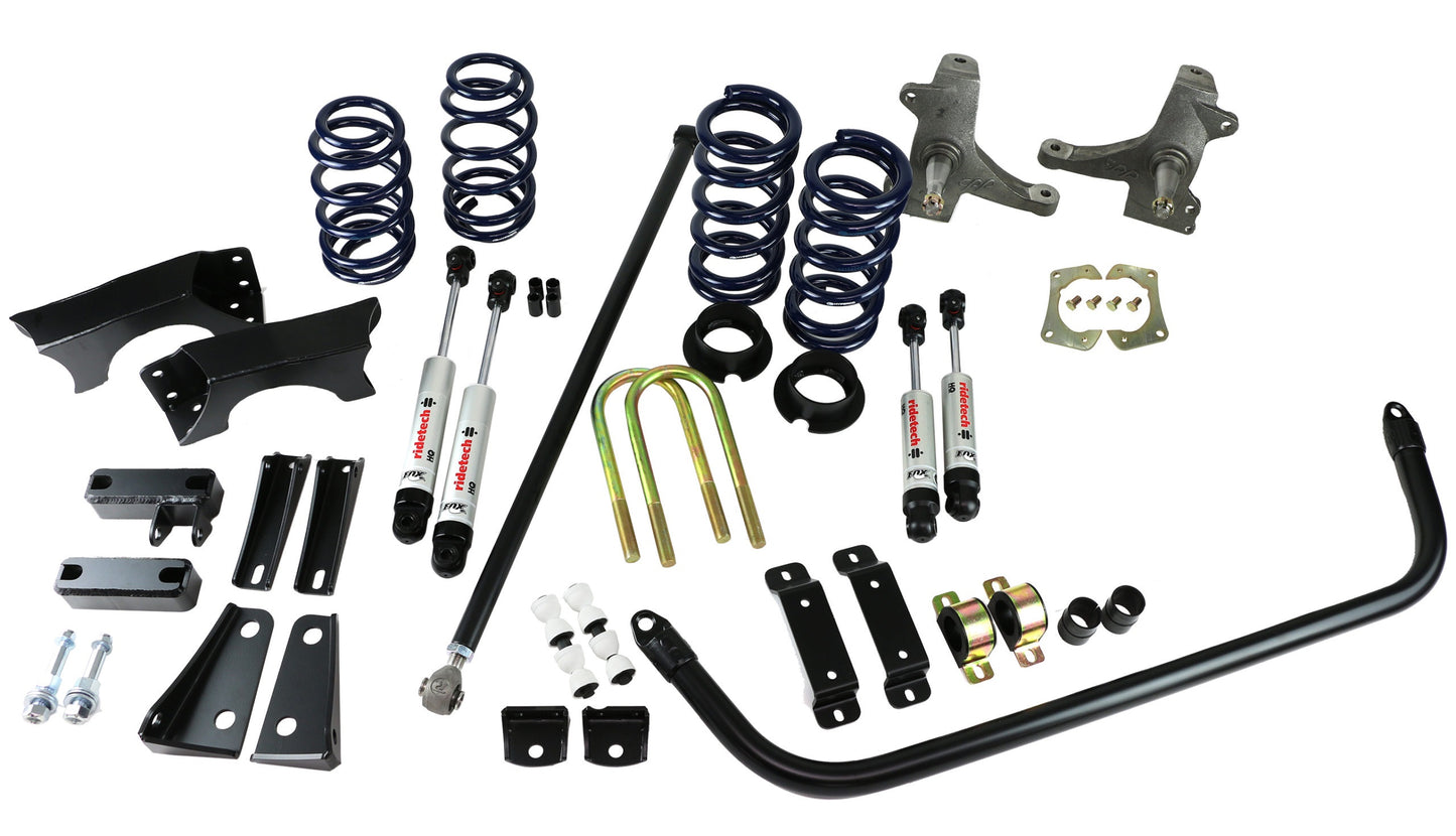 Ridetech StreetGrip system for 1971-1972 C10 with big block, no bushings. 11355112