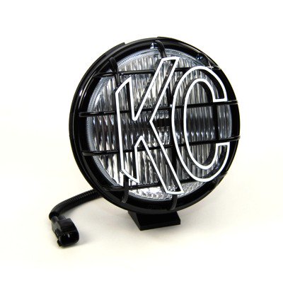 KC HiLiTES 6 in Apollo Pro Halogen - Single Light - 55W Fog Beam - Replacement for 97-04 Jeep TJ 1134