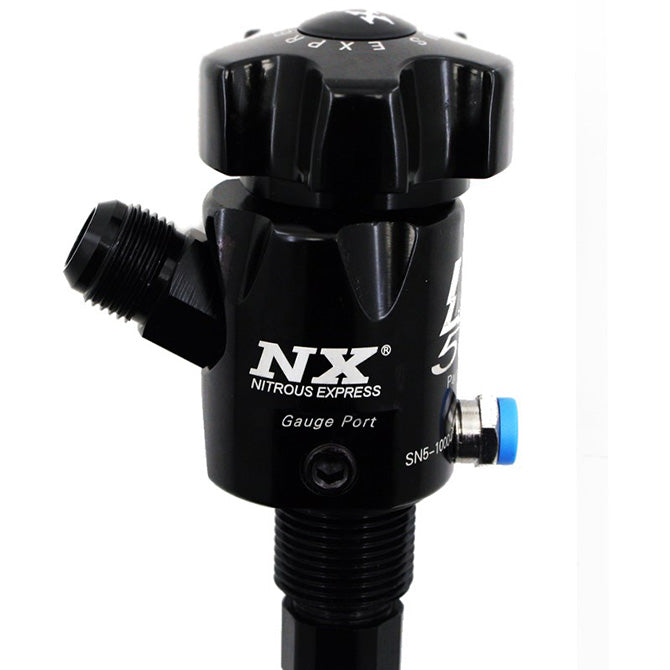 Nitrous Express LIGHTNING 500 BOTTLE VALVE (FITS 12LB BOTTLES) NX-11700L-12