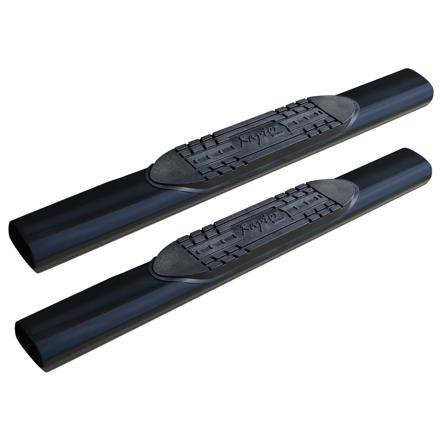 Raptor Series 6 in Oval Steps Black E-Coated Alloy Steel 1201-0217B