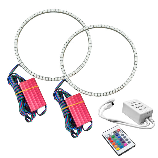 Oracle Lighting 1214-504 - Jeep Wrangler JL 2018-2019 ORACLE LED Waterproof Halo Kit