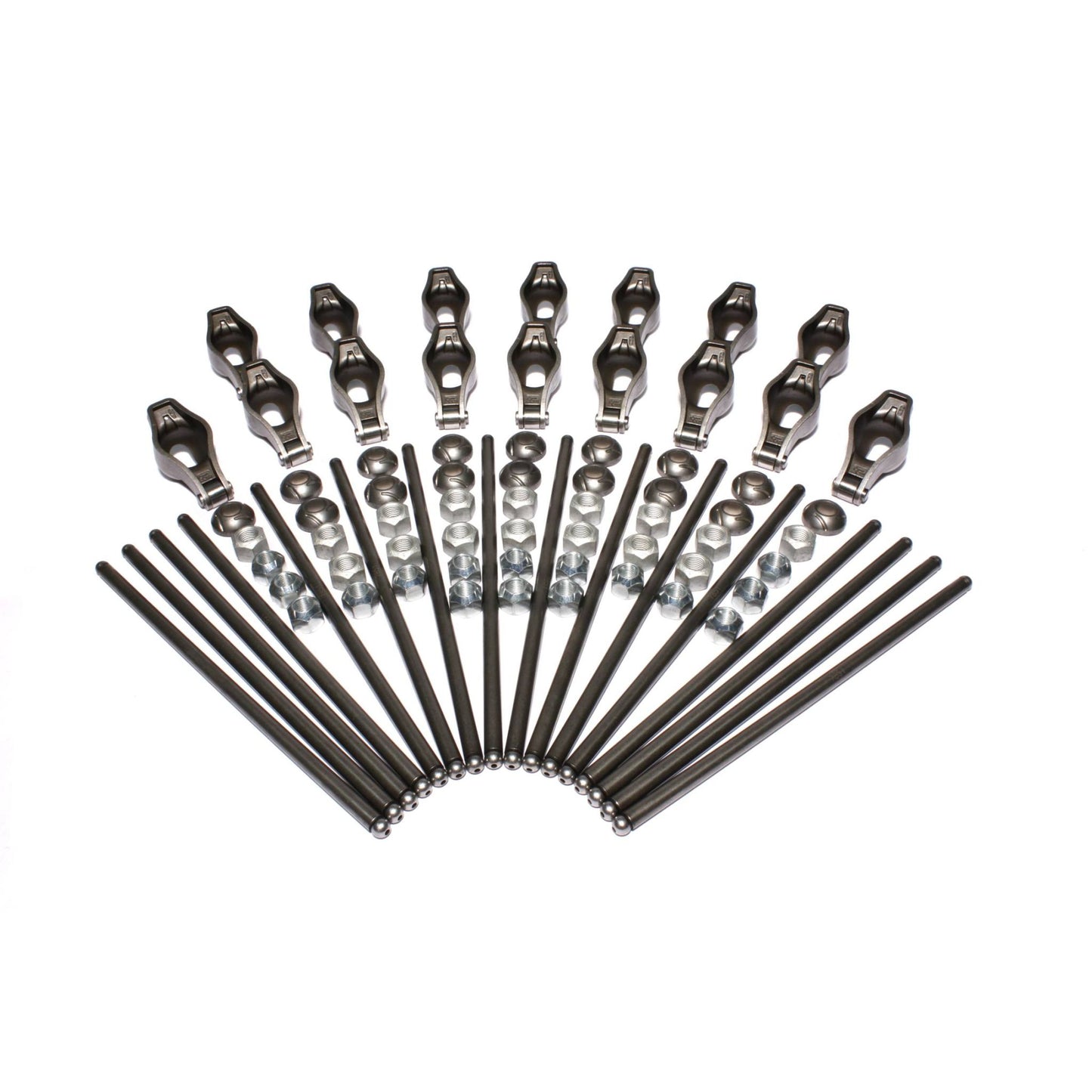 COMP Cams Magnum 1.52 Rocker Arm and HE Pushrod Kit for Pontiac 326-455 V8 COMP-RP1451-16