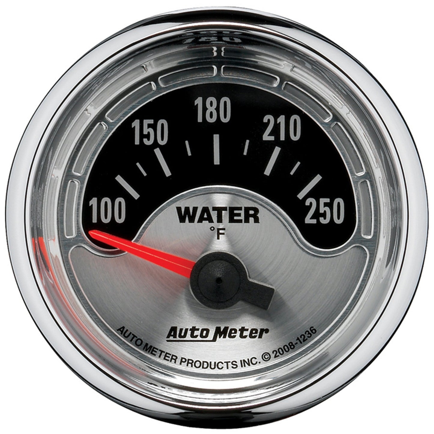 AutoMeter 2-1/16 in. WATER TEMPERATURE 100-250 Fahrenheit AMERICAN MUSCLE 1236