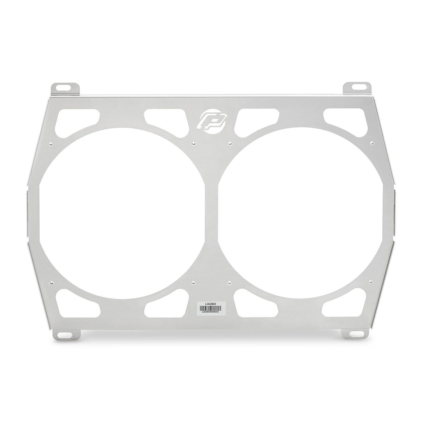 Proform 123 Series Fan Bracket; Dual Fan; Uses 12" Fans; GM & Ford; Fits 26" Cores 1262B00