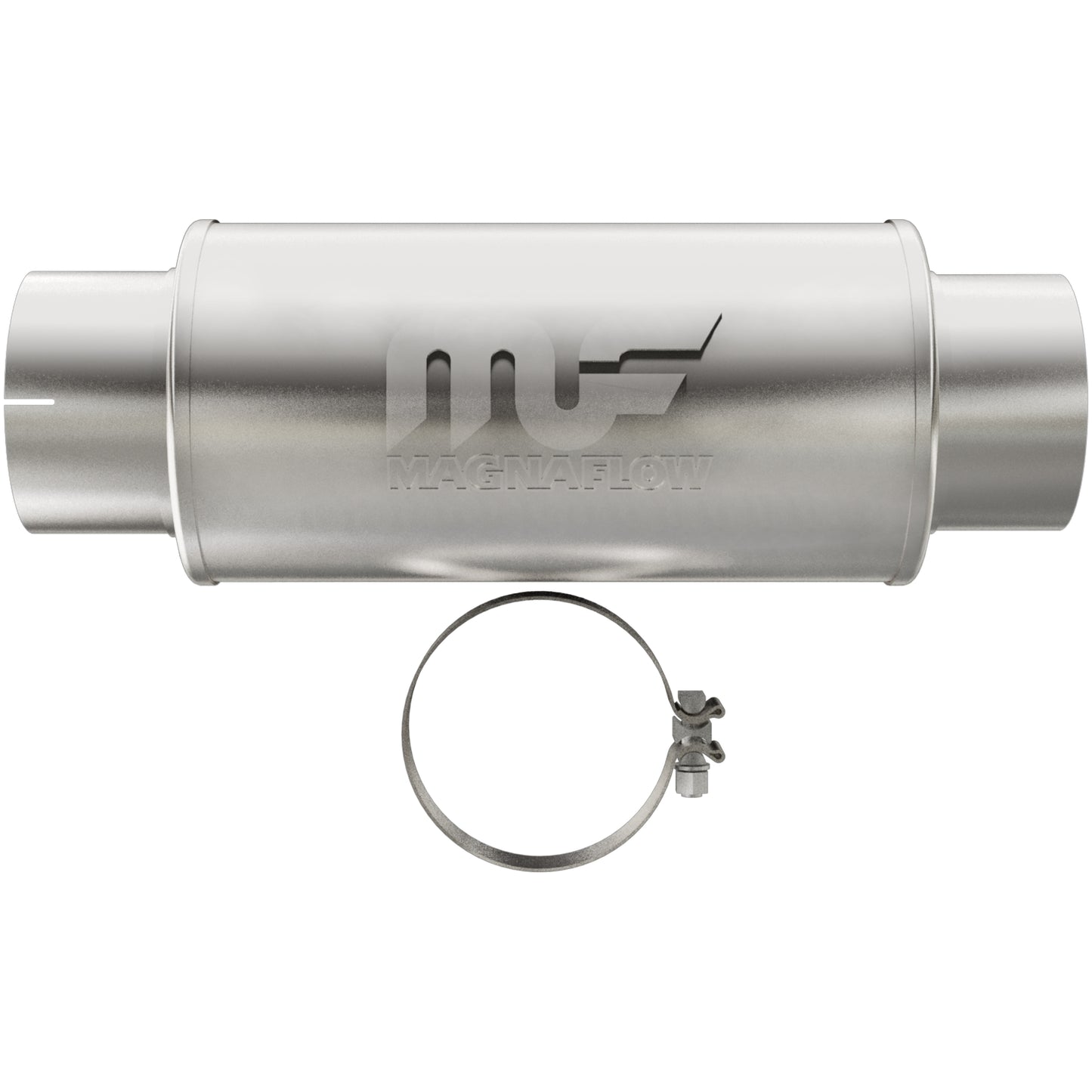 MagnaFlow 7 X 7in. Round Straight-Through Performance Exhaust Muffler 12776 MAGNAFLOW-12776