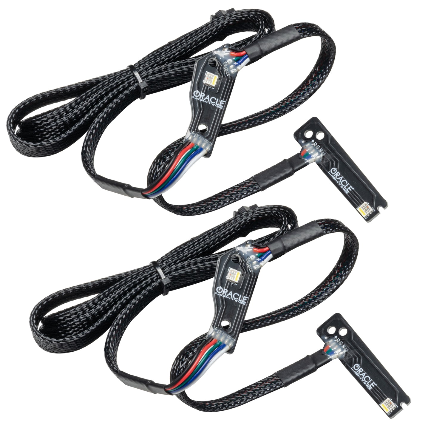 Oracle Lighting 1283-334 - 2015-2021 Nissan GT-R ORACLE ColorSHIFT Lightning Bolt RGBW Headlight DRL Upgrade