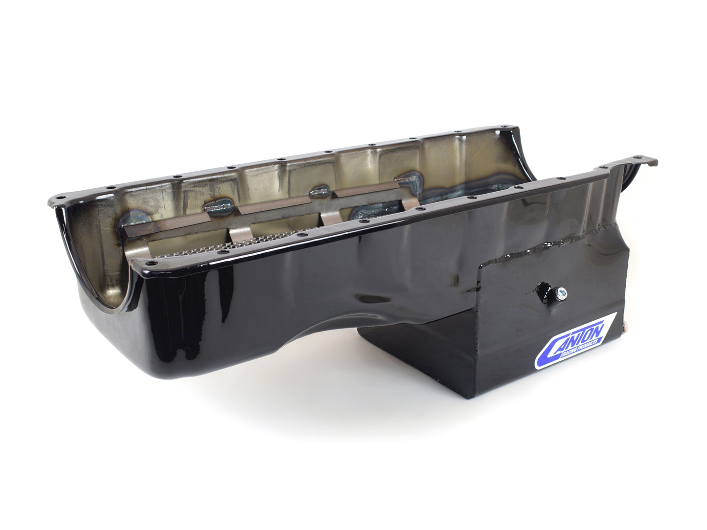 Canton 13-330TBLK Oil Pan BBC Drag Race Pan 1 Piece Seal Mark 5 Block