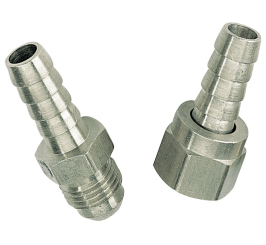 Derale 9/16"-18 37 Degree JIC Cooling Line Radiator Adaptor Fitting Kit 13030