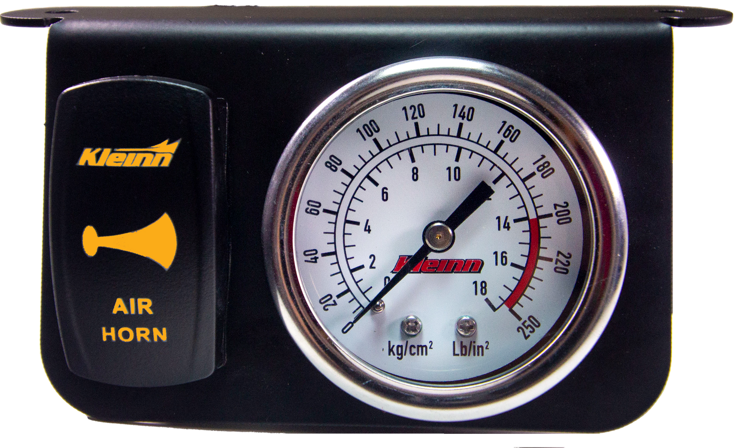Kleinn Air Horns - 1303A - Panel Gauge W/ Rocker Horn Button