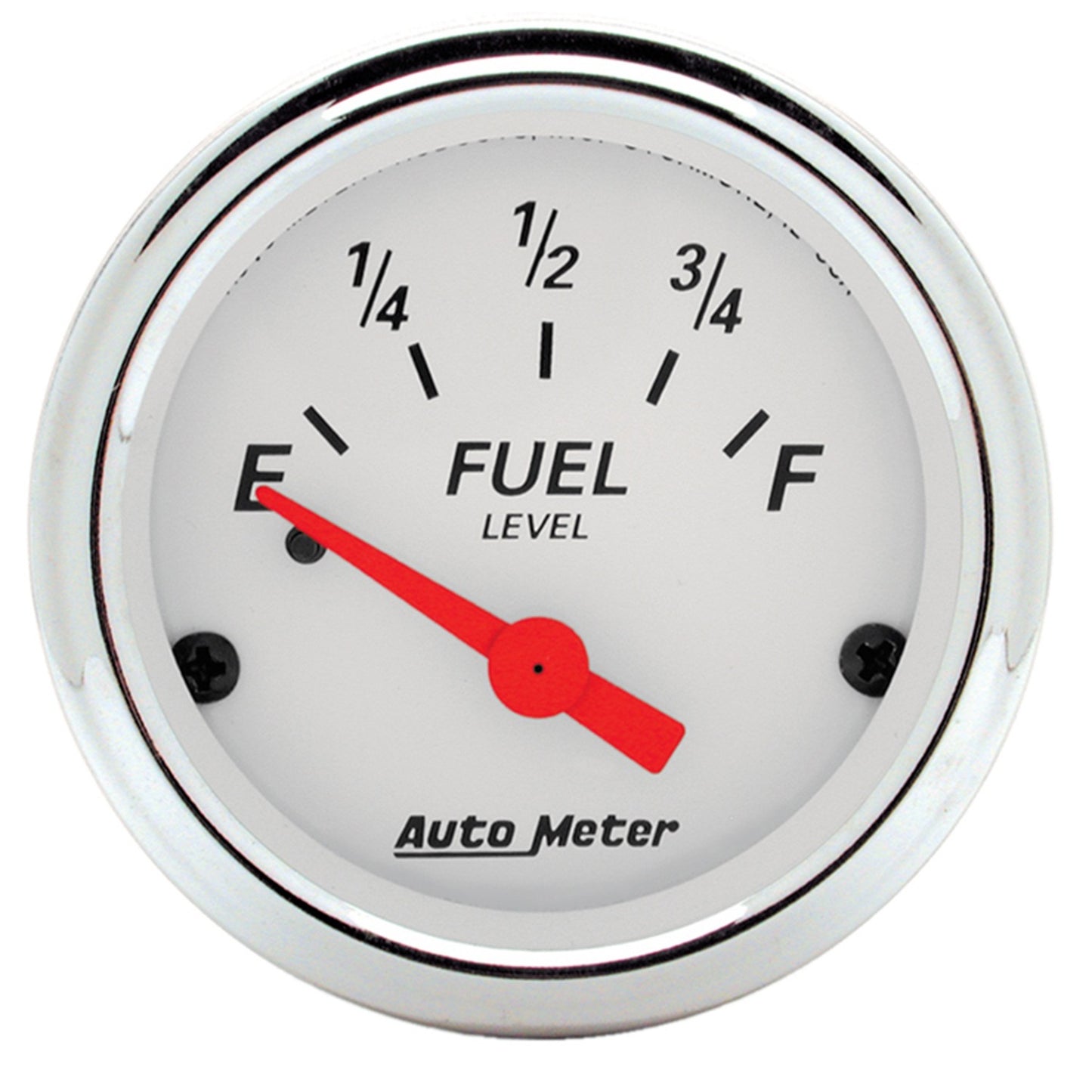 AutoMeter 2-1/16 in. FUEL LEVEL 0-90 O GM ARCTIC WHITE 1315