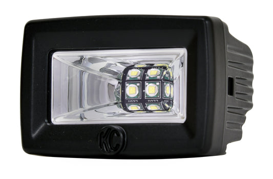 KC HiLiTES 2 in C-Series C2 LED - Single Light - 20W Flood Beam 1328