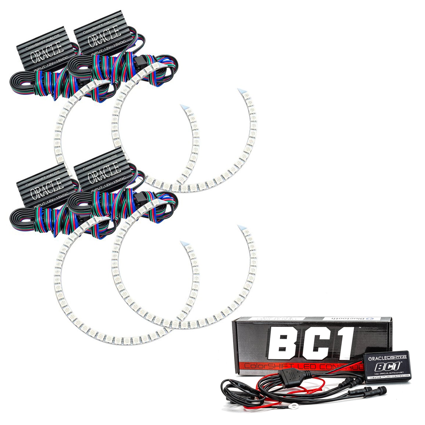 Oracle Lighting 1341-335 - Headlight Halo Ring Emitter Set