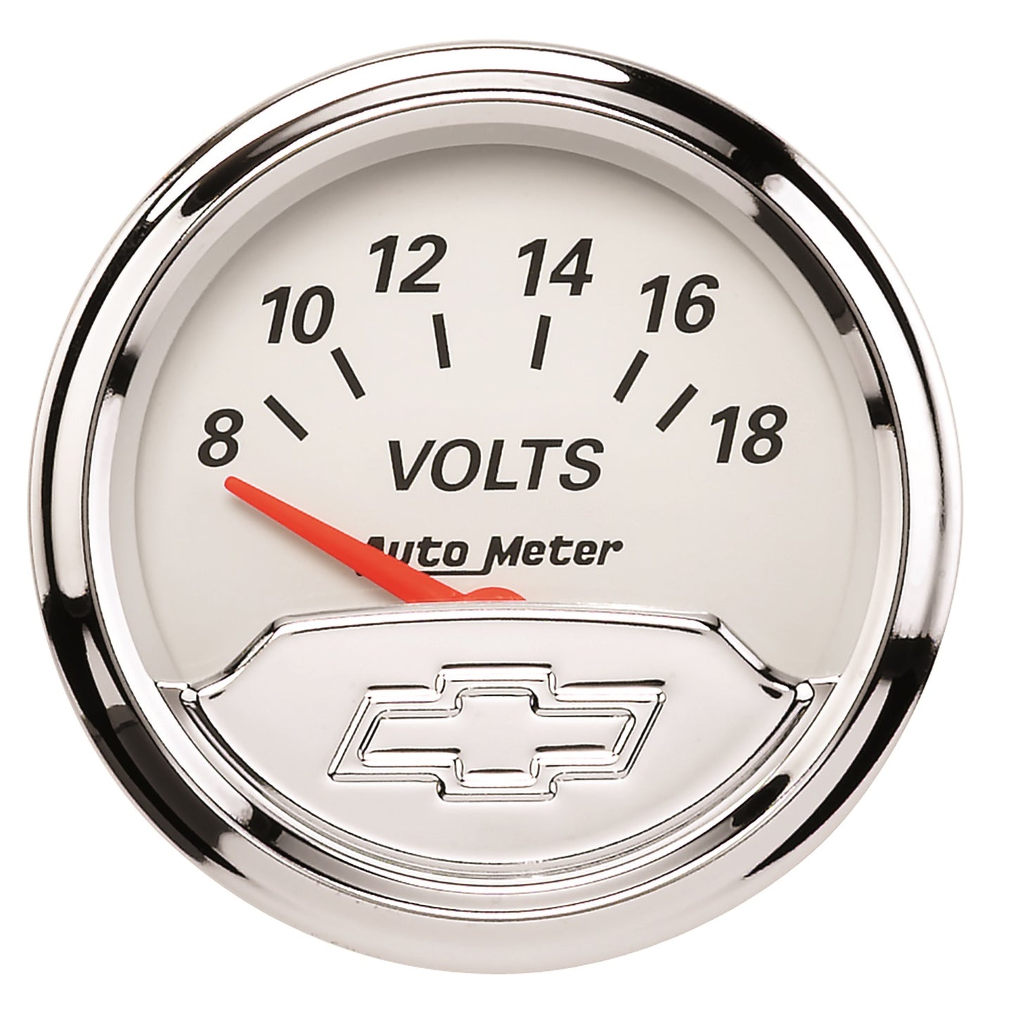 AutoMeter 2-1/16 in. VOLTMETER 8-18V CHEVY VINTAGE 1391-00408