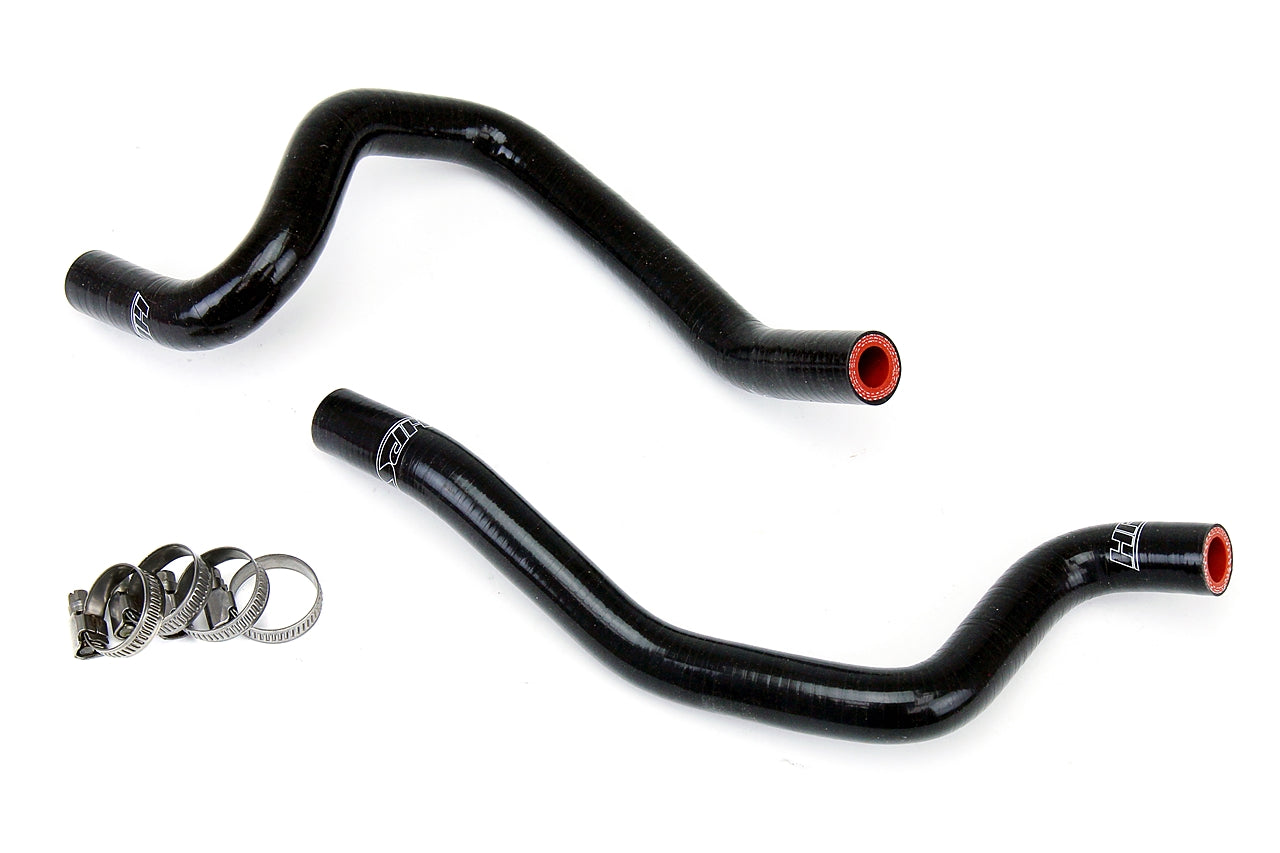 HPS Performance 3-ply Reinforced Silicone Replace OEM Rubber Heater Coolant Hoses 57-1802-BLK