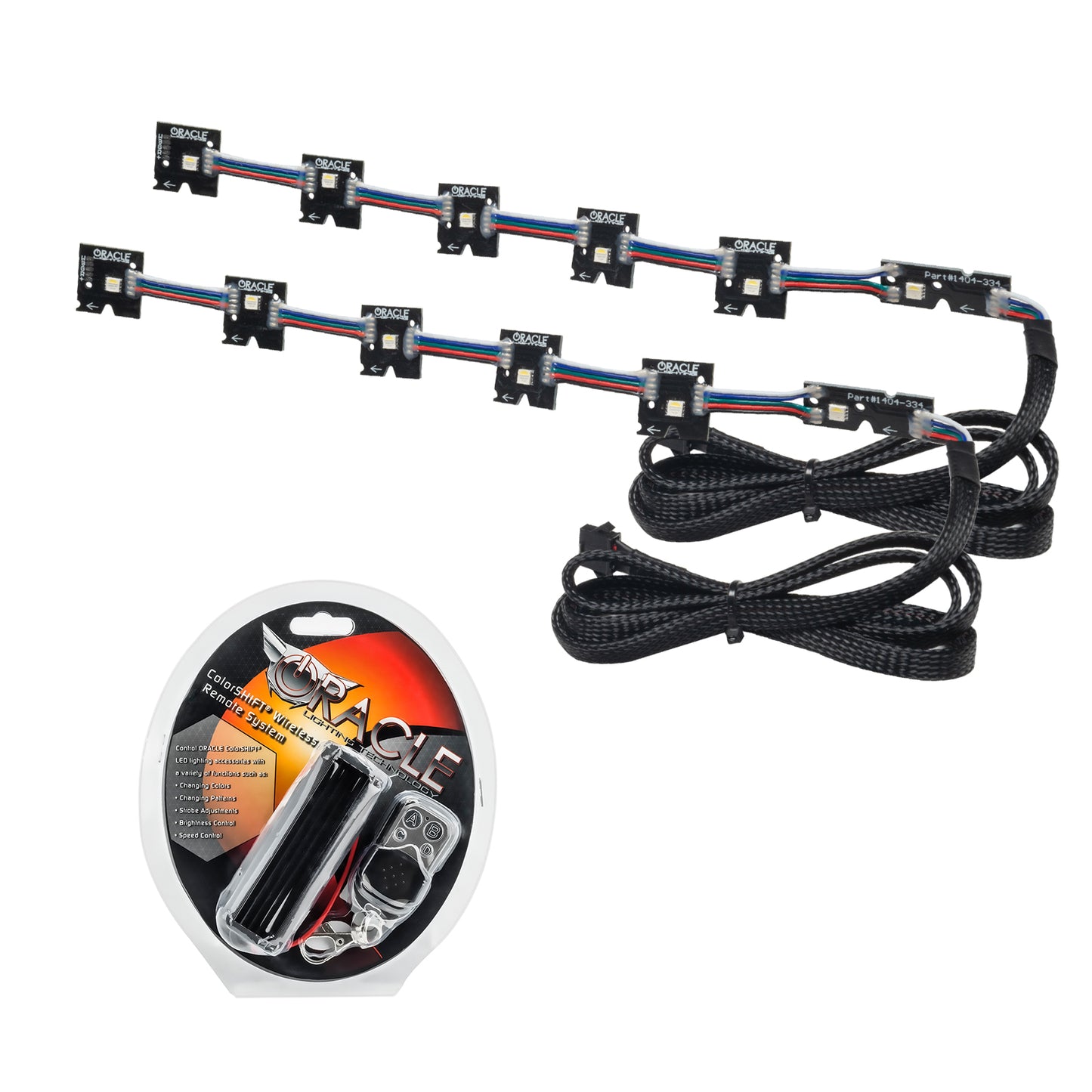 Oracle Lighting 1404-330 - 2014-2021 Infiniti Q50 ORACLE ColorSHIFT RGB+W Headlight DRL Upgrade