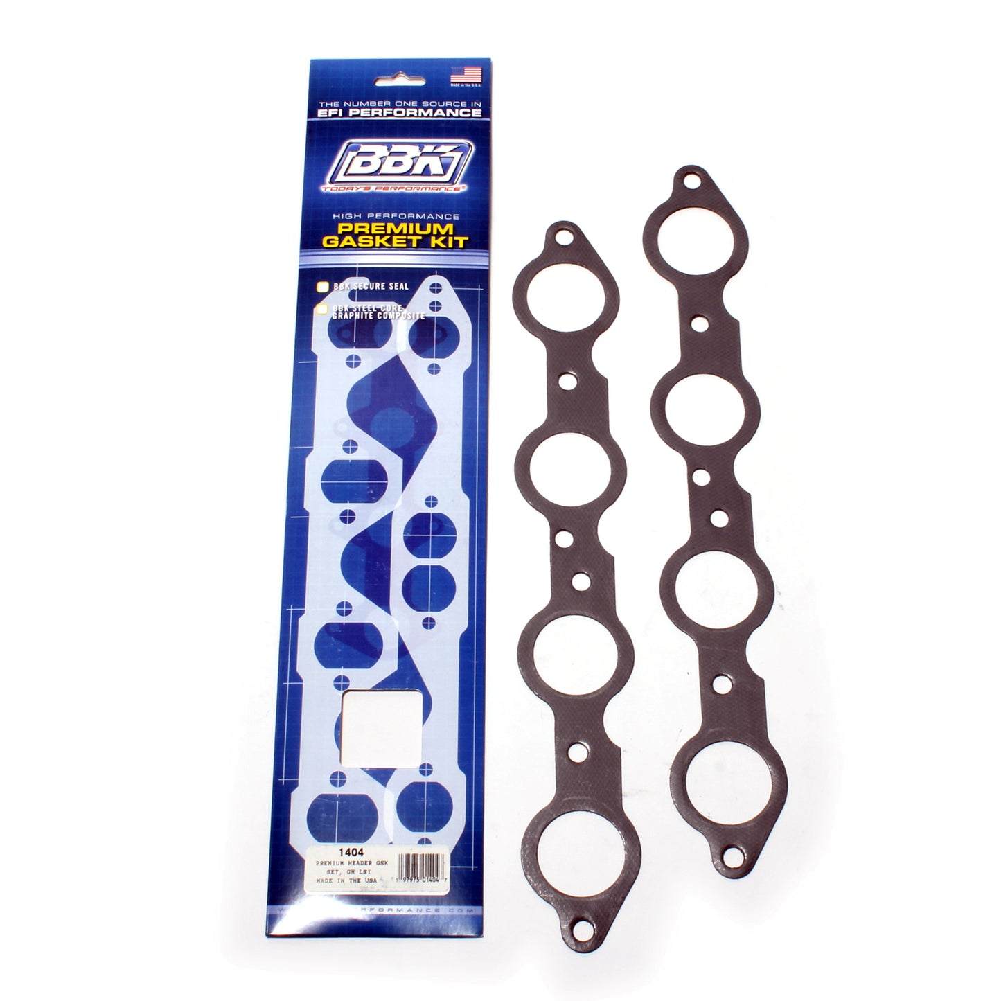 BBK PREMIUM HEADER GASKET SET GM LS V-8 (PAIR) 1404