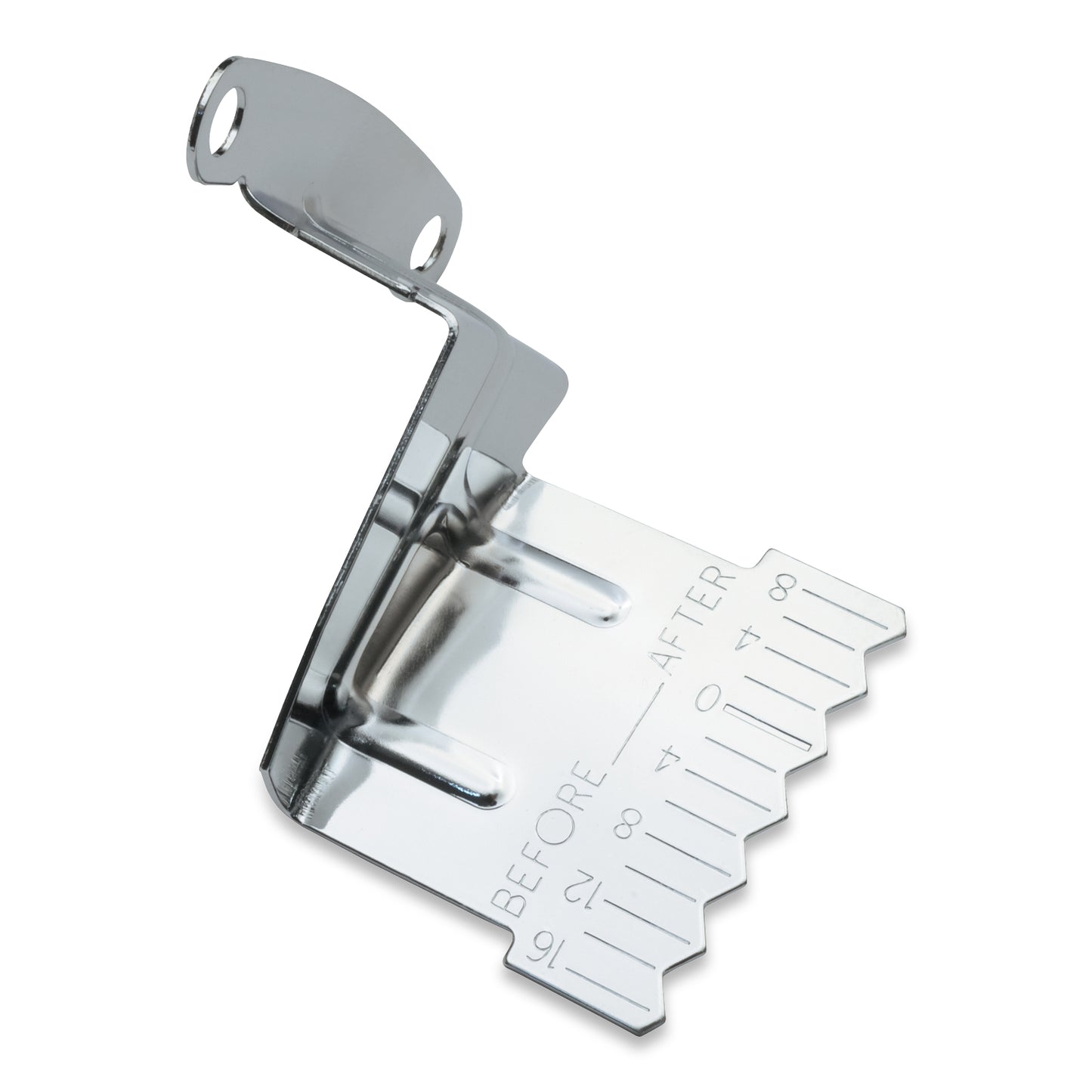 Proform Engine Timing Tab; Chrome; Fits Small Block Chevy using 8 Inch Balancer 141-202