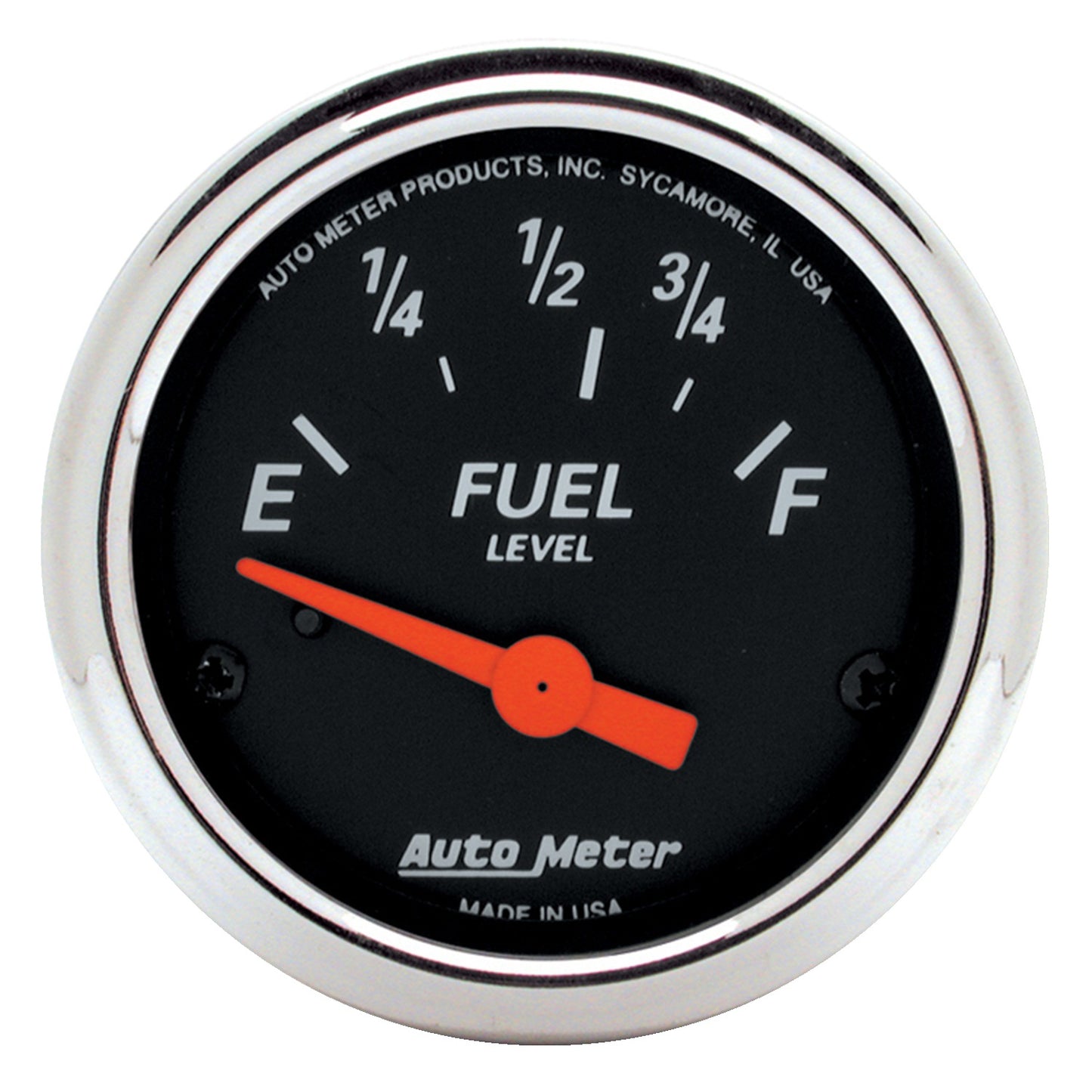 AutoMeter 2-1/16 in. FUEL LEVEL 73-10 O DESIGNER BLACK 1423