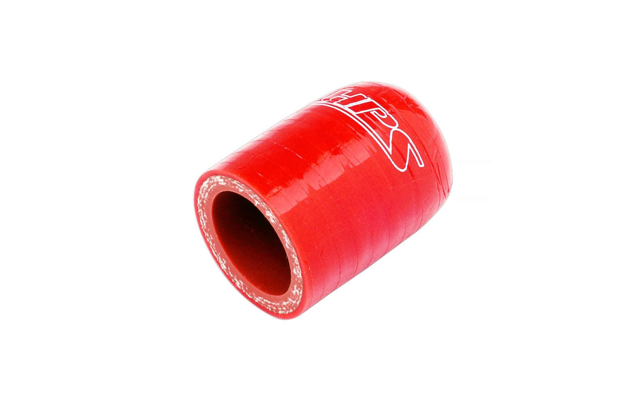 HPS Performance 3-ply Reinforced High Temp. Silicone Bypass Cap 1" ID Red RSCC-100-RED