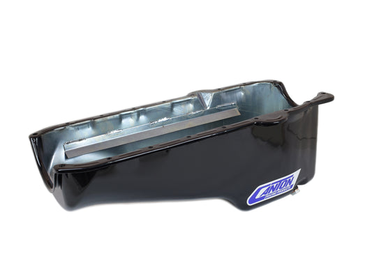 Canton 15-010MBLK Oil Pan Small Block Chevy Stock Appearing Crate Engine Pan