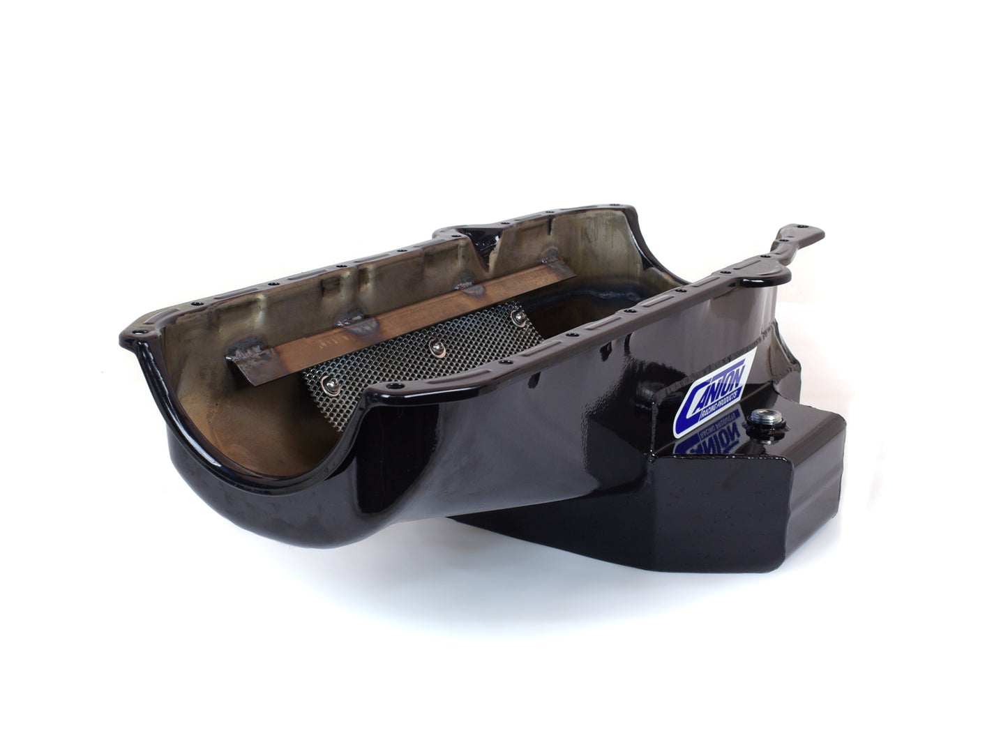 Canton 15-250TBLK Oil Pan For SBC G Body Road Race Pan 1 Piece Seal