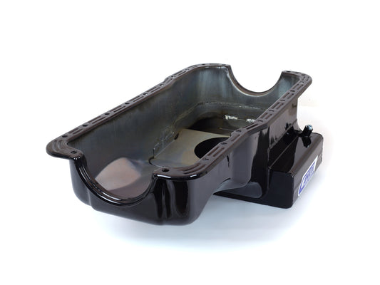 Canton 15-610BLK Oil Pan For Ford 289-302 Front T Sump Street Pan