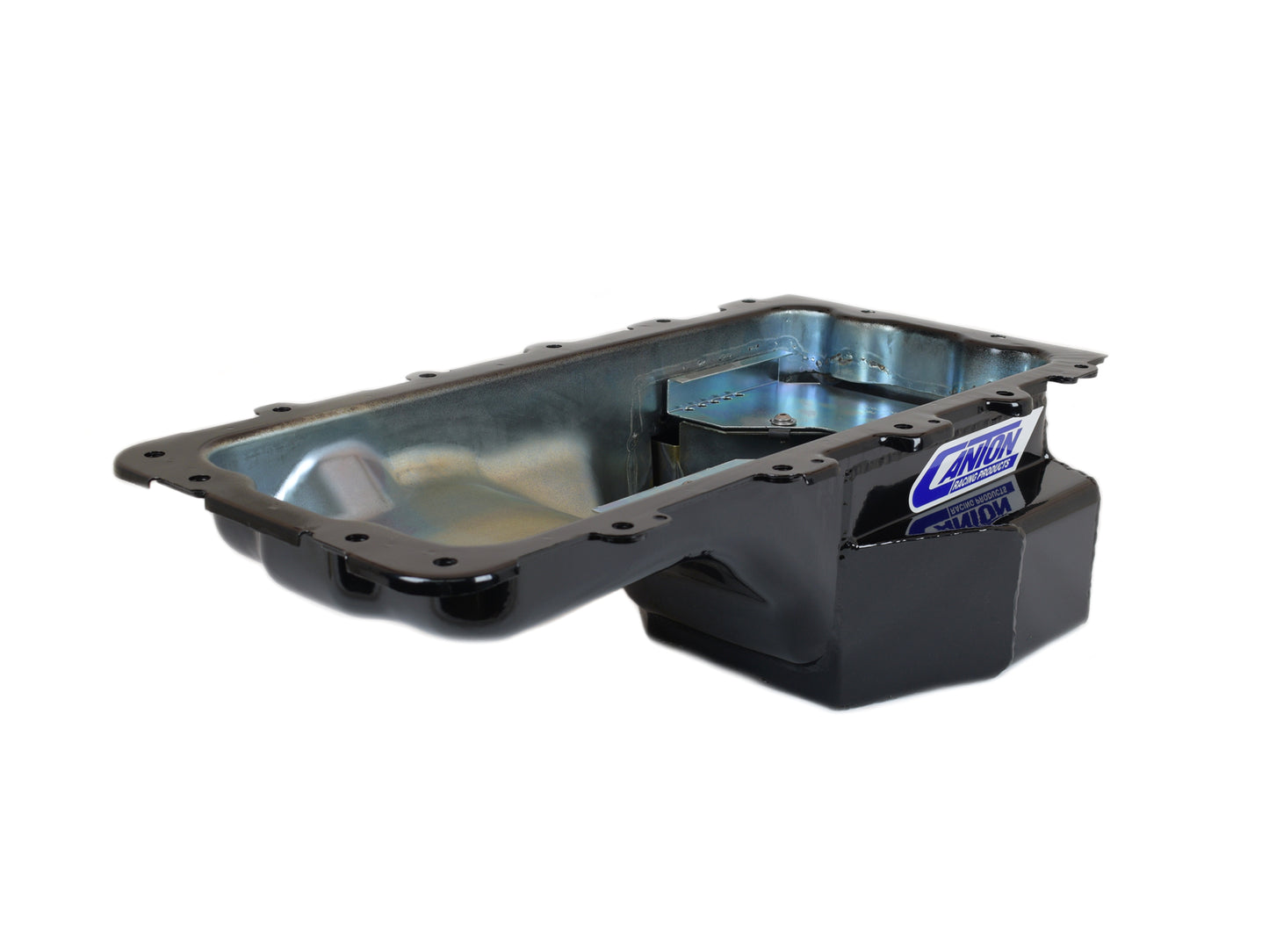 Canton 15-784BLK Oil Pan For Ford 4.6L 5.4L Road Race T Sump Pan