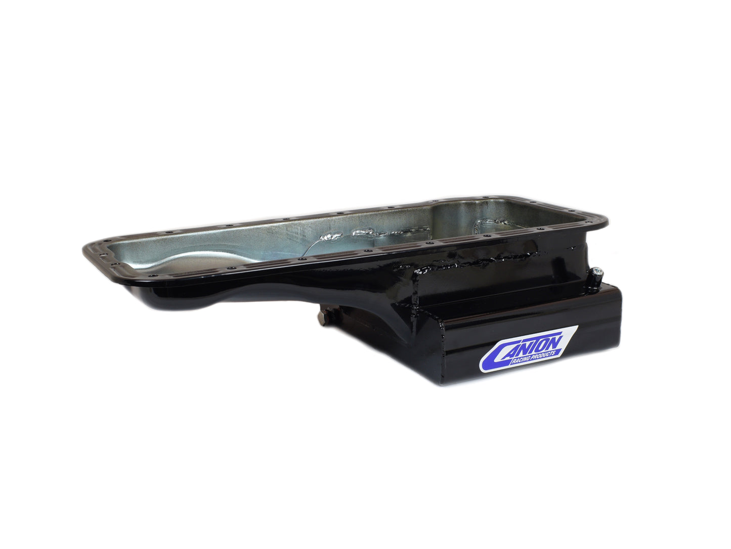 Canton 15-810BLK Oil Pan Ford 332-428 FE High Capacity Front T Sump Street Pan