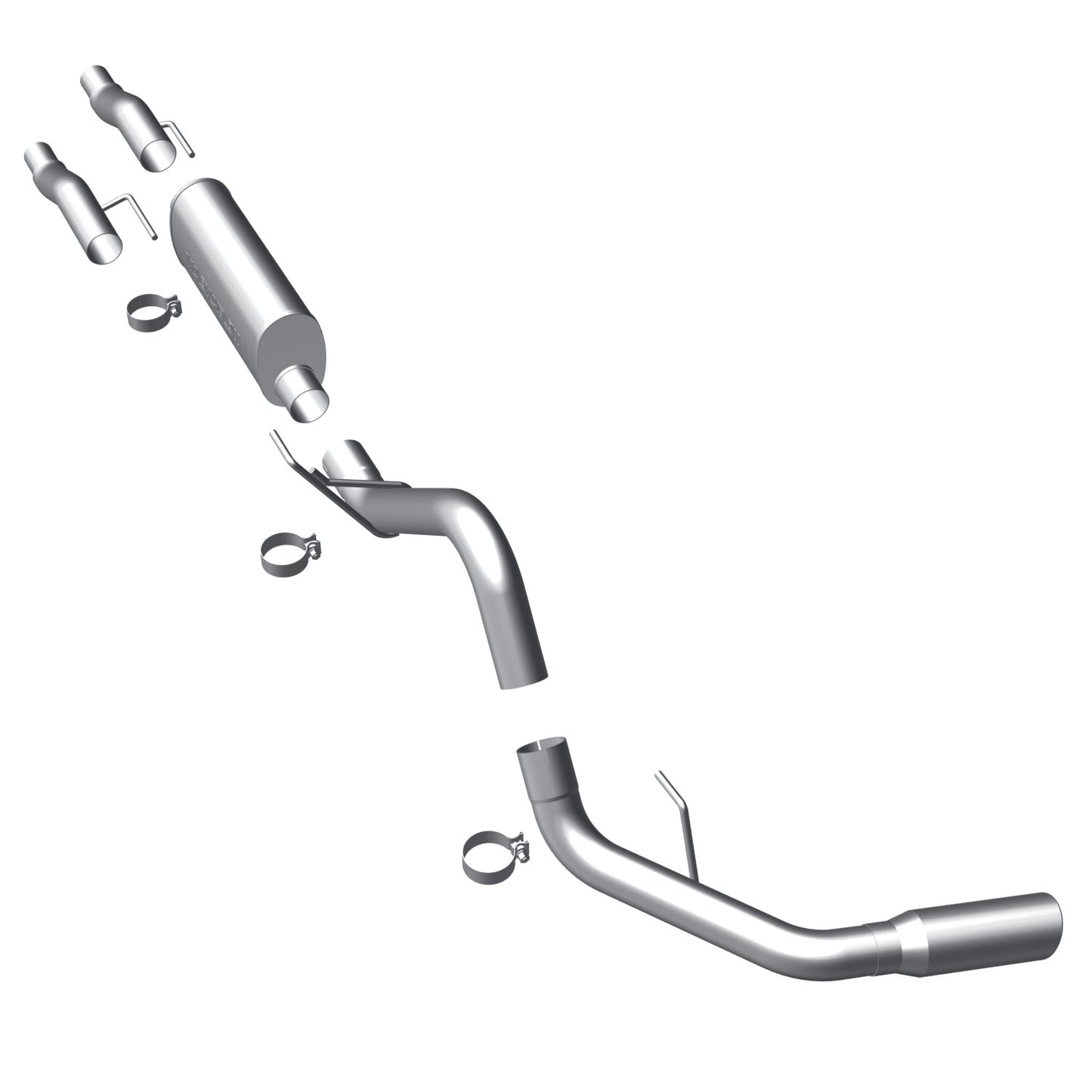 MagnaFlow 2011-2014 Ford F-150 Street Series Cat-Back Performance Exhaust System MAGNAFLOW-15000