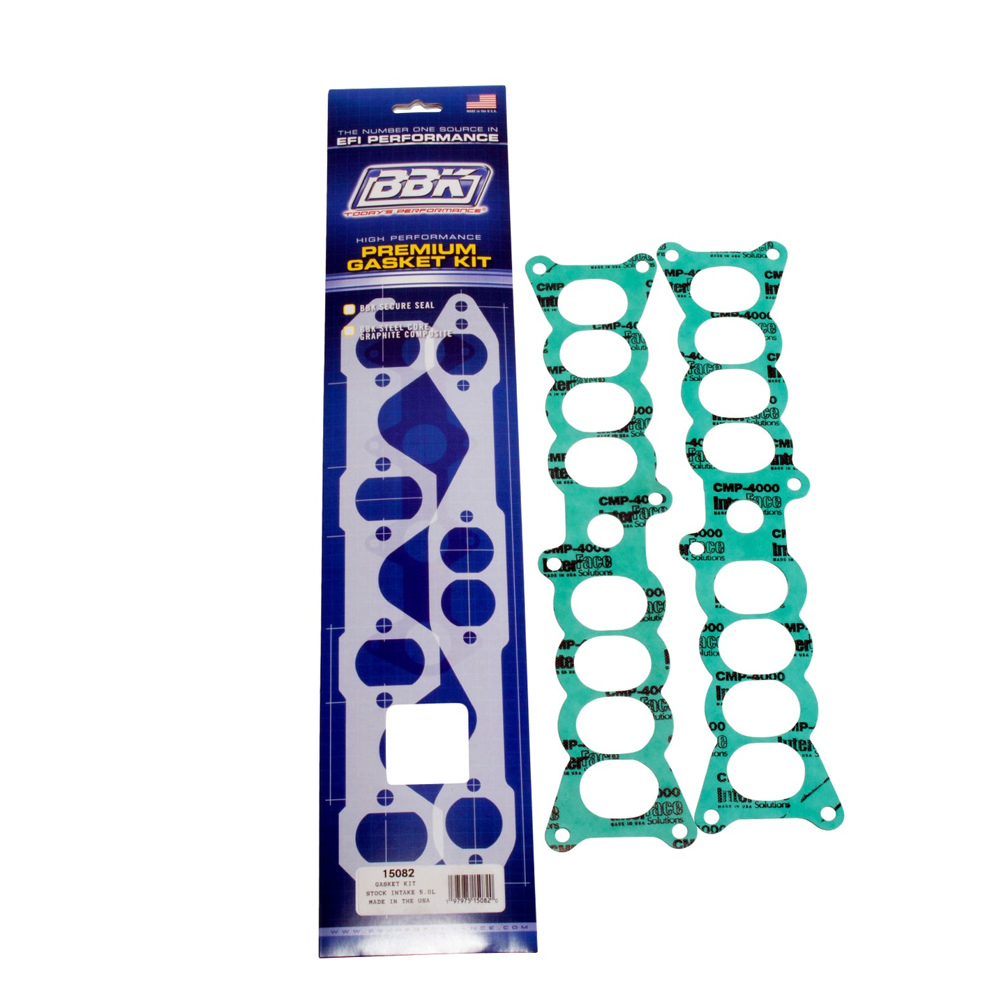 BBK MUSTANG 5.0 FACTORY MANIFOLD UPPER PLENUM GASKETS (2) 15082