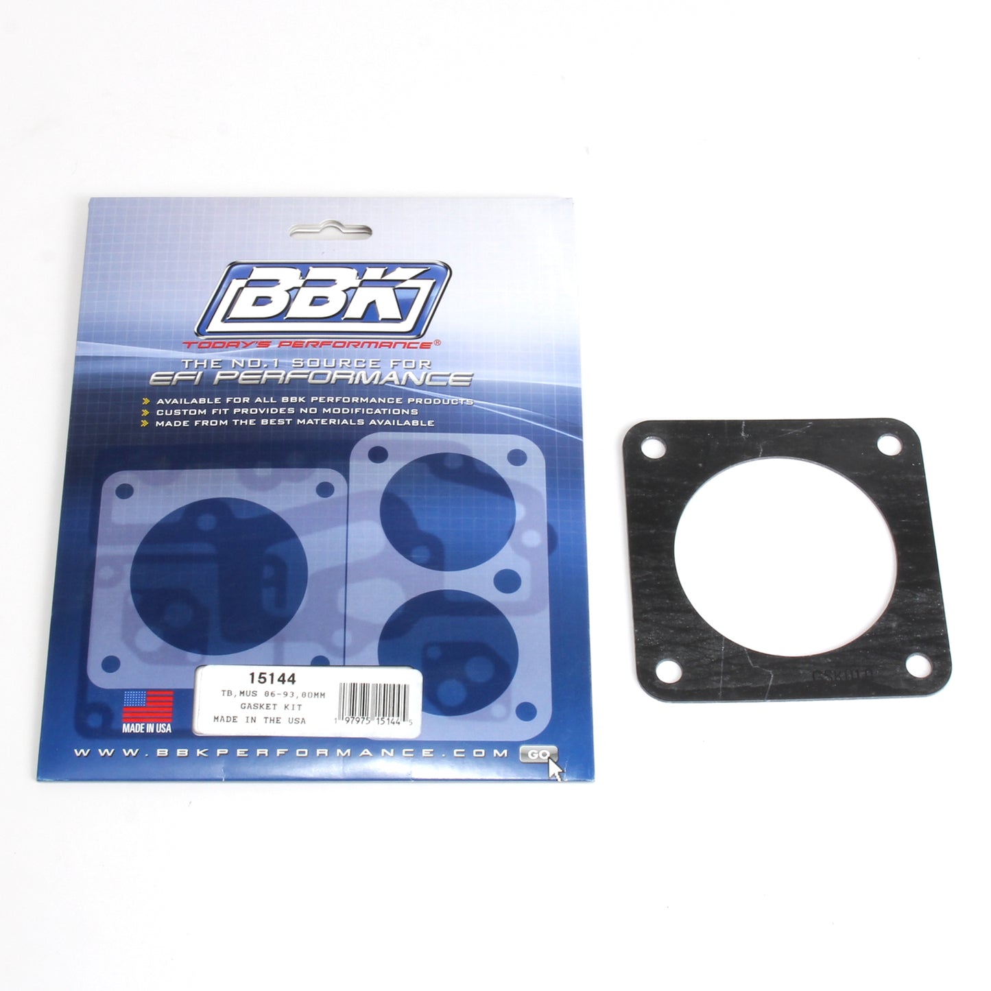 BBK THROTTLE BODY GASKET KIT- MUSTANG 5.0 80MM 15144