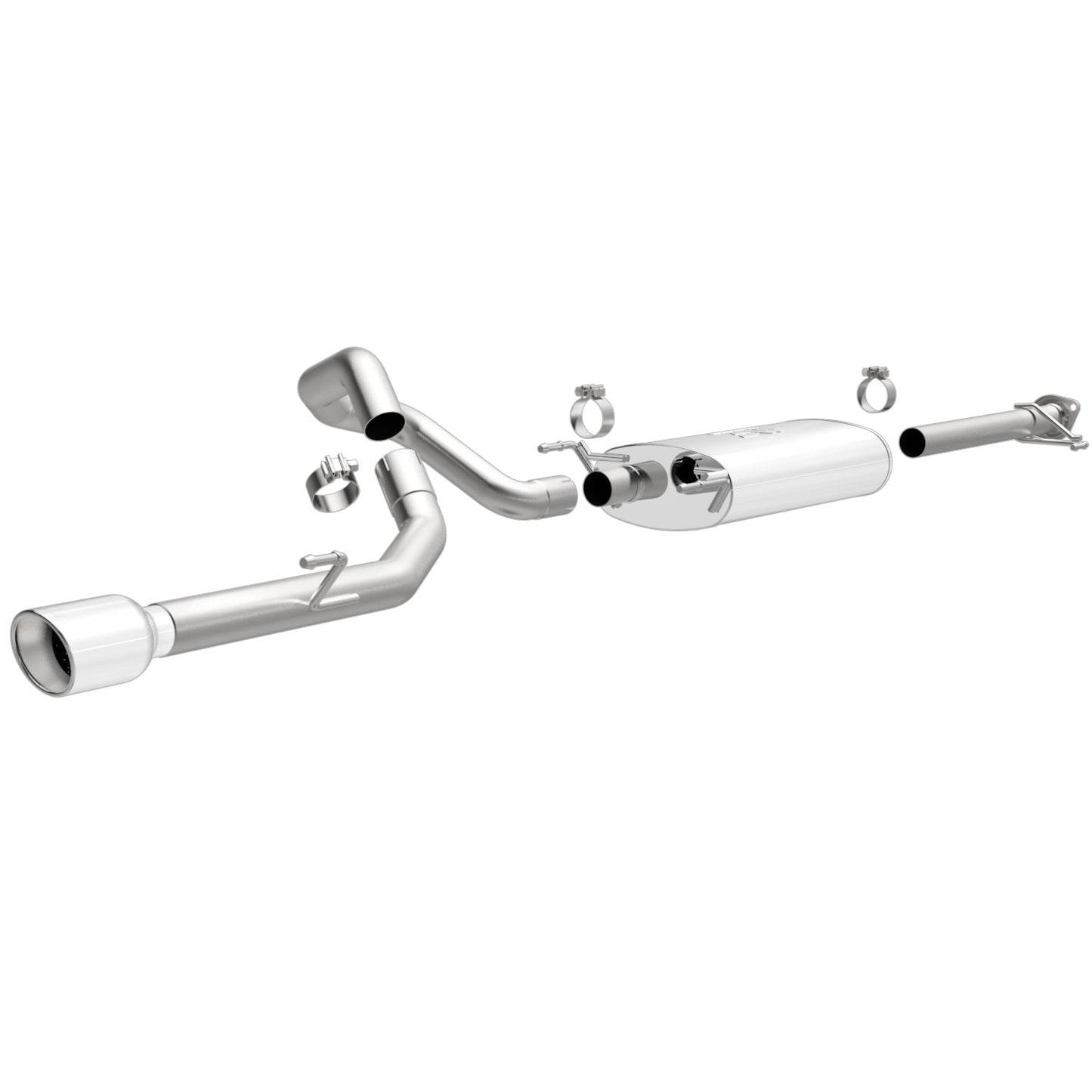 MagnaFlow 2010-2022 Toyota 4Runner Street Series Cat-Back Performance Exhaust System MAGNAFLOW-15145