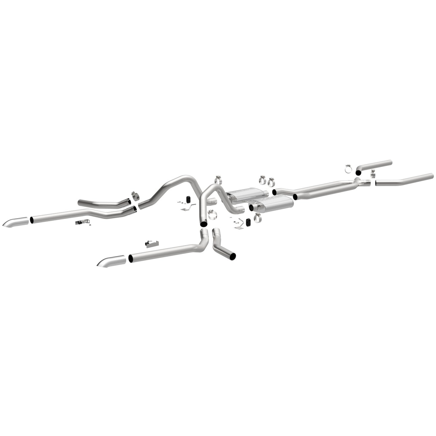 MagnaFlow 1965-1969 Chevrolet Impala Street Series Crossmember-Back Performance Exhaust System MAGNAFLOW-15165