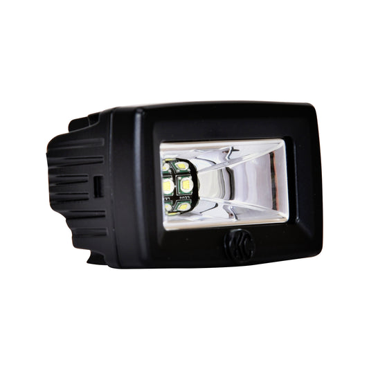 KC HiLiTES 2 in C-Series C2 LED - Single Light - Backup - 20W Flood Beam 1519