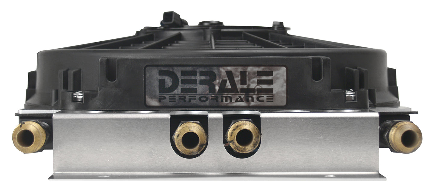 Derale 4 & 4 Pass Dual Circuit Electra-Cool Remote Cooler, -8AN 15220