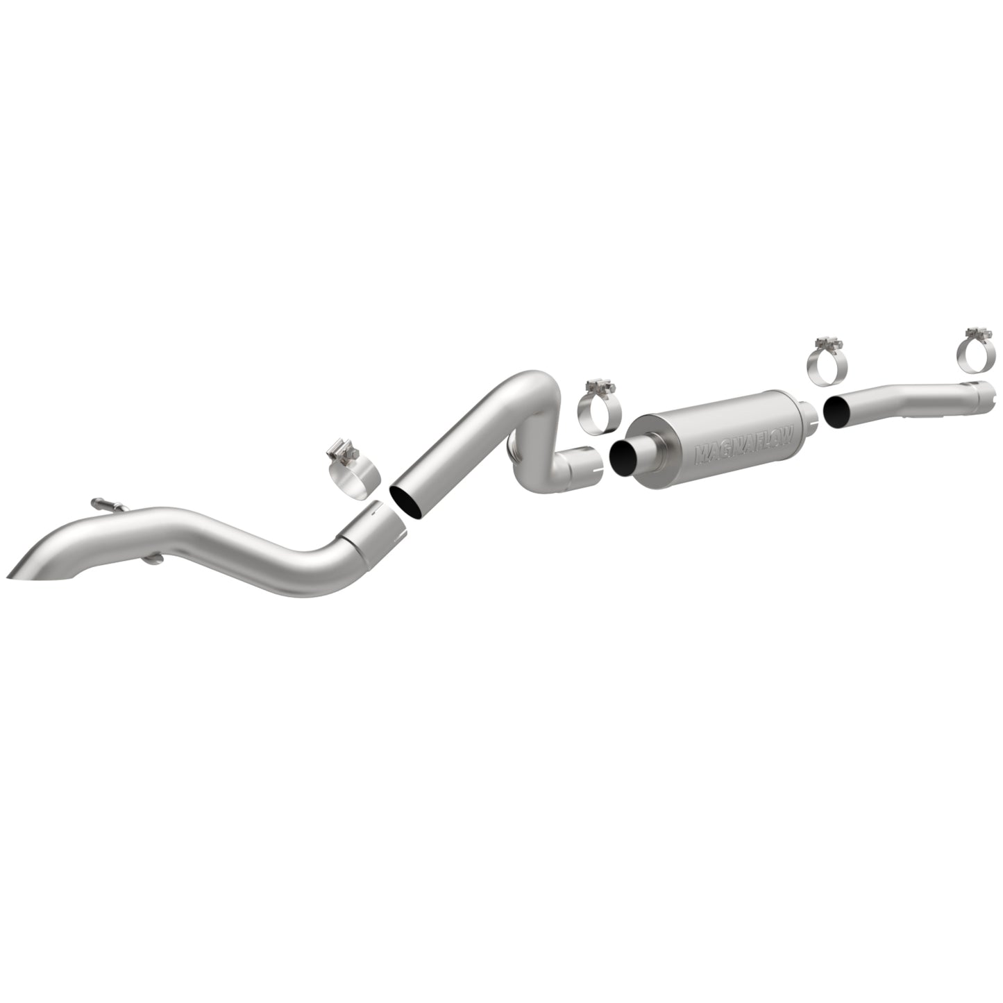 MagnaFlow Rock Crawler Series Cat-Back Performance Exhaust System 15236 MAGNAFLOW-15236
