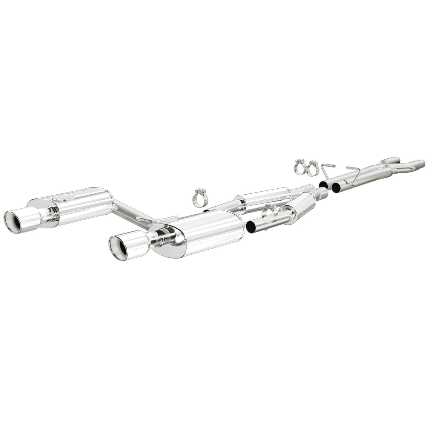 MagnaFlow 2005-2008 Audi A4 Quattro Touring Series Cat-Back Performance Exhaust System MAGNAFLOW-15326