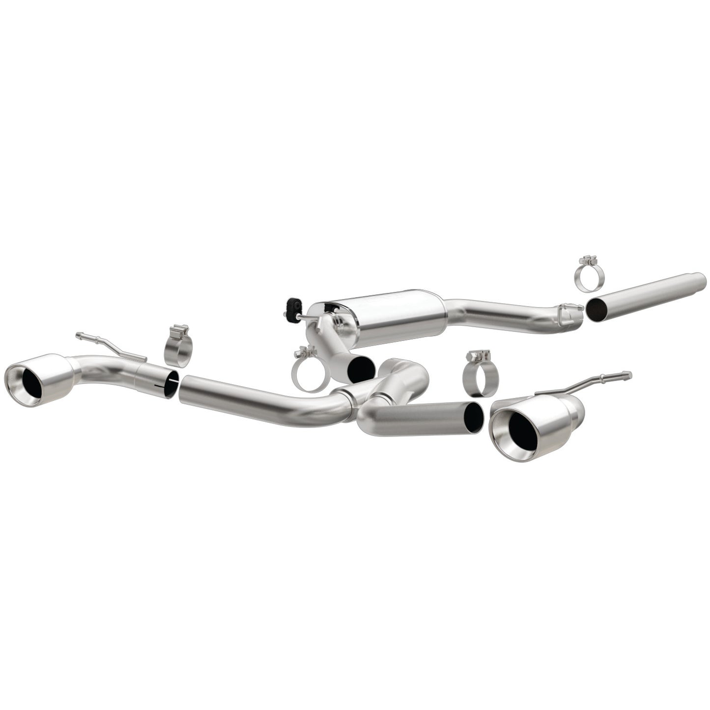 MagnaFlow 2015-2017 Volkswagen GTI Touring Series Cat-Back Performance Exhaust System MAGNAFLOW-15357