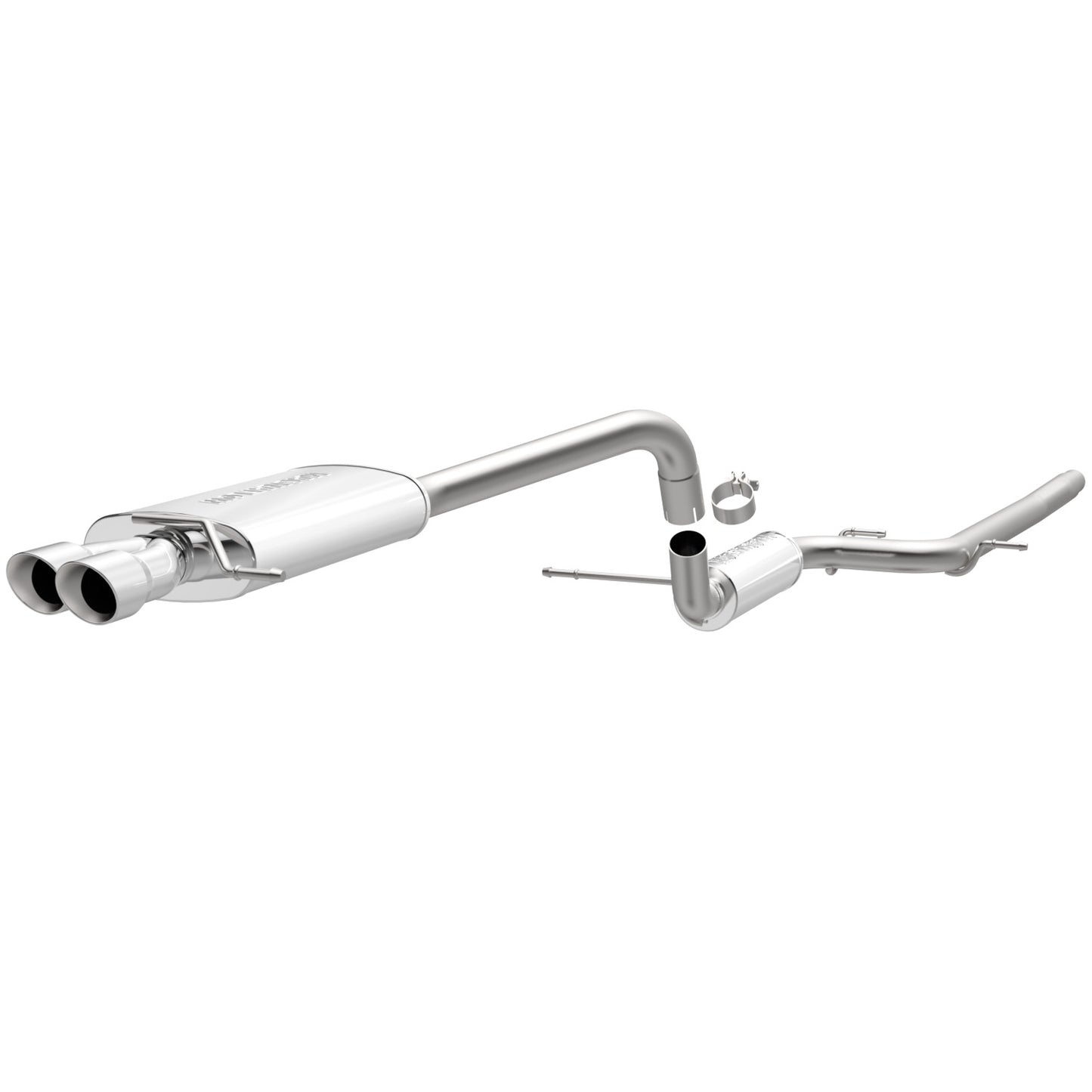 MagnaFlow 2011-2014 Volkswagen Jetta Touring Series Cat-Back Performance Exhaust System MAGNAFLOW-15486