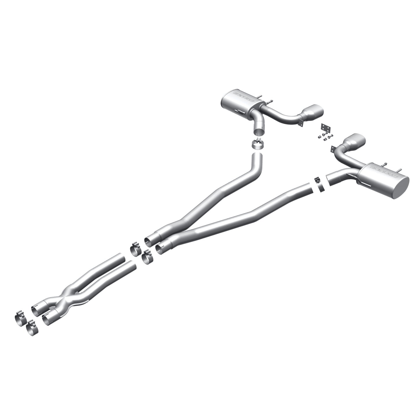 MagnaFlow 2011-2015 Cadillac CTS Street Series Cat-Back Performance Exhaust System MAGNAFLOW-15496