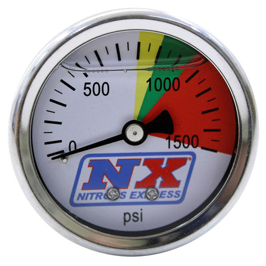 Nitrous Express NITROUS PRESSURE GAUGE ONLY (0-1500 PSI) NX-15508