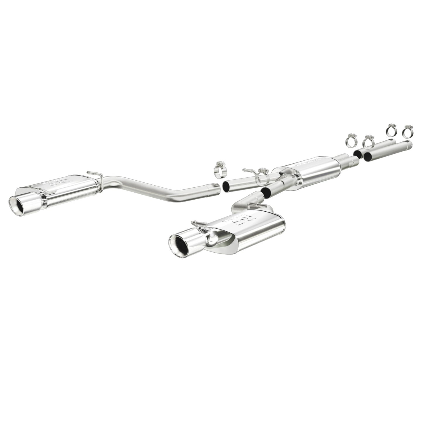 MagnaFlow Street Series Cat-Back Performance Exhaust System 15628 MAGNAFLOW-15628