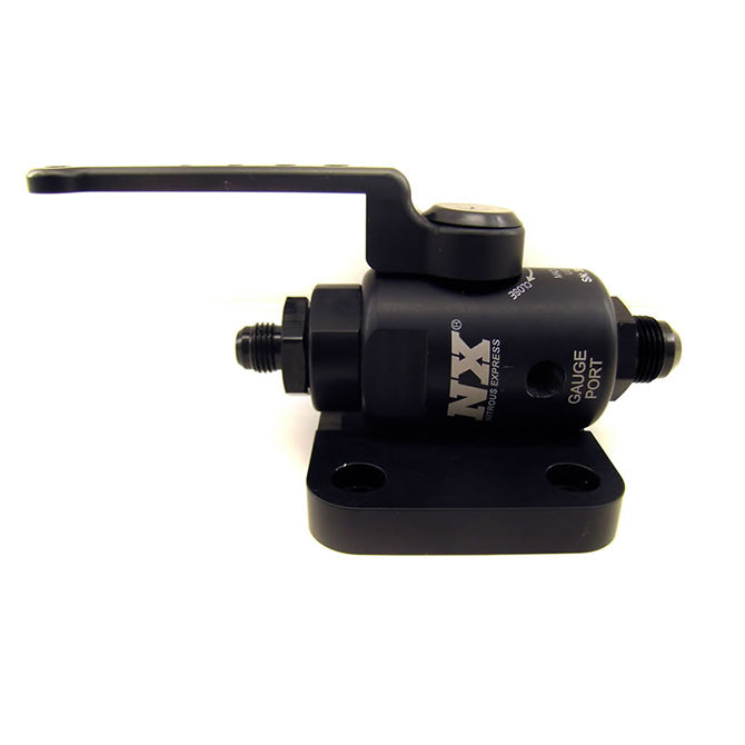 Nitrous Express Remote Shutoff Nitrous Valve Female 8AN Oring inlet and outlet NX-15851