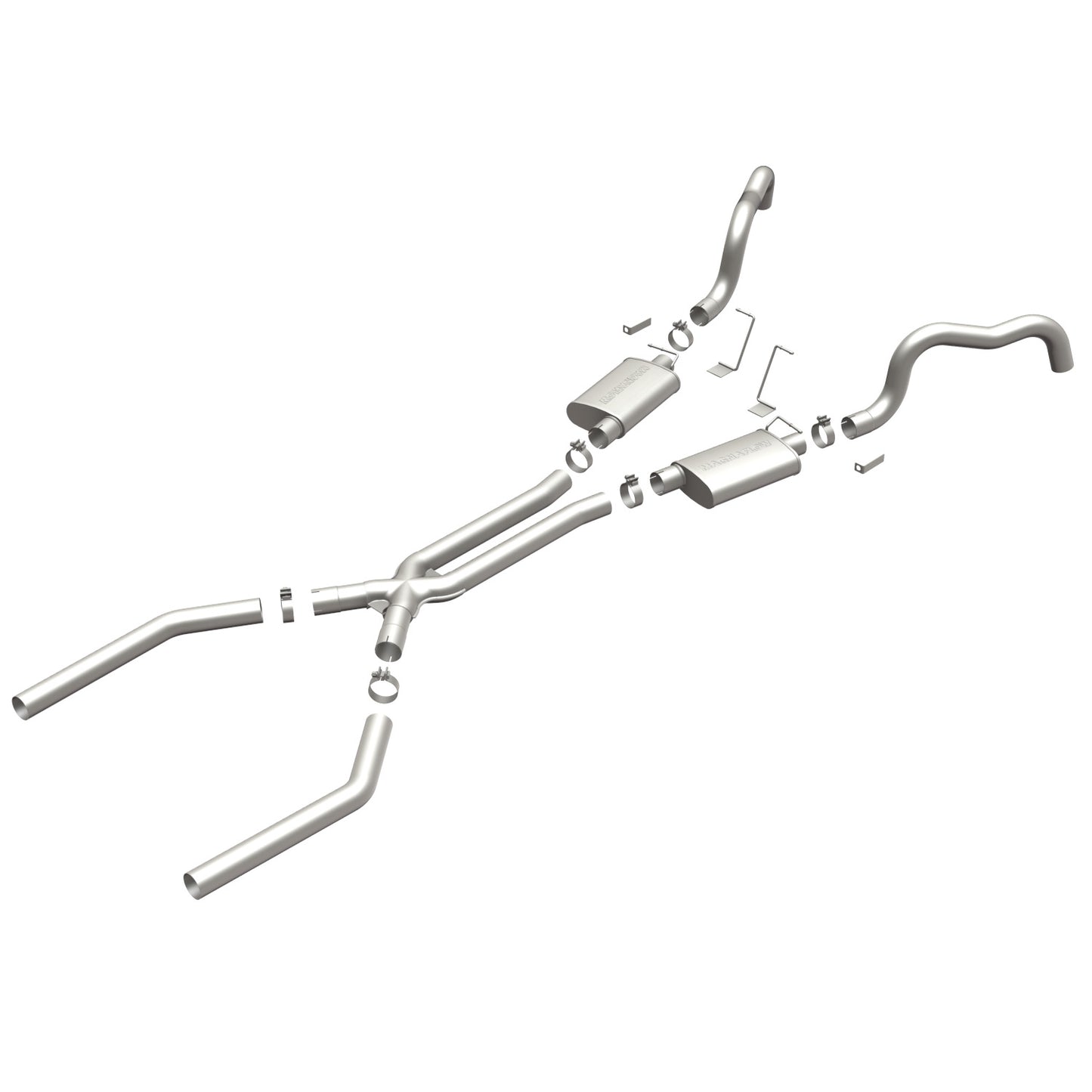 MagnaFlow Street Series Crossmember-Back Performance Exhaust System 15899 MAGNAFLOW-15899