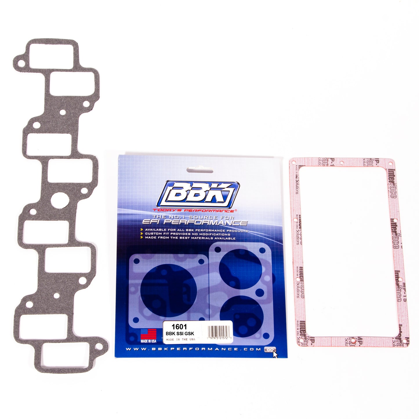 BBKBBK SSI UPPER/LOWER INTAKE MANIFOLD GASKET KIT 1601